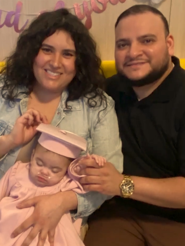 Ellyannah and parents